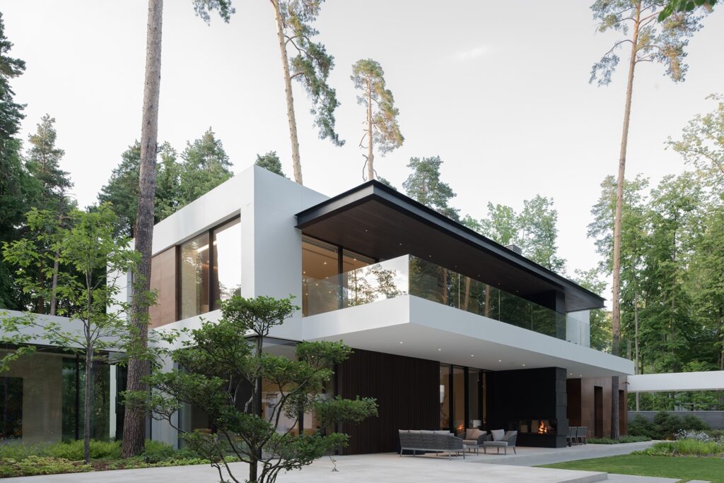 this modern forest house harmonizes cutting edge lifestyle with the nature architecture beast 08 featured min