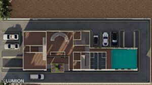 الدور الأرضي